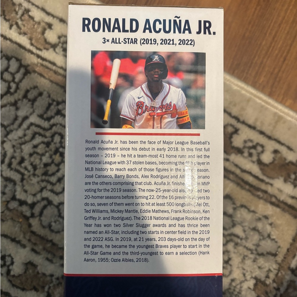 Ronald Acuna Jr bobble head - Picture 4 of 4